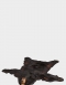 Black Bear Skin Rug